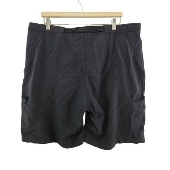 LL Bean Supplex Nylon‎ Belted Shorts Mens XL - Picture 2 of 4